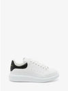 Oversized Leather Tab Low Top Sneakers White - ALEXANDER MCQUEEN - BALAAN 2