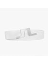 Bridger Leather Belt White - J.LINDEBERG - BALAAN 3