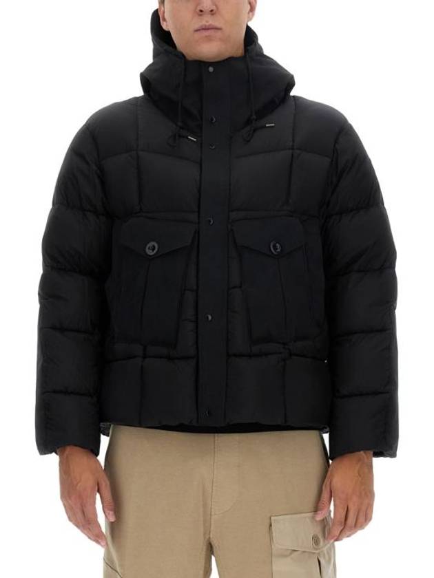 Tempest Combo Down Jacket Black - TEN C - BALAAN 2