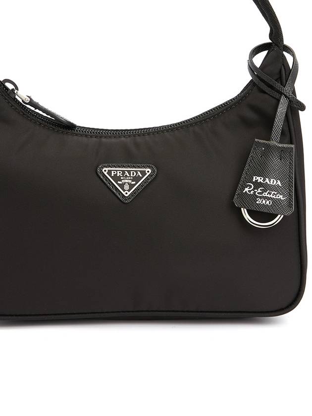 Re-Edition 2000 Re-Nylon Mini Tote Bag Black - PRADA - BALAAN 8