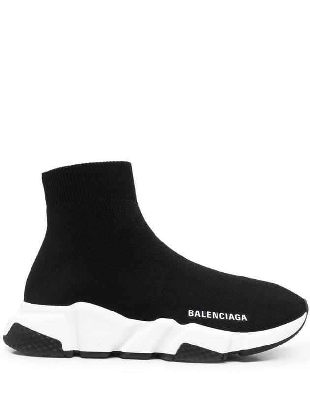 Speed Trainer High Top Sneakers Black - BALENCIAGA - BALAAN 2