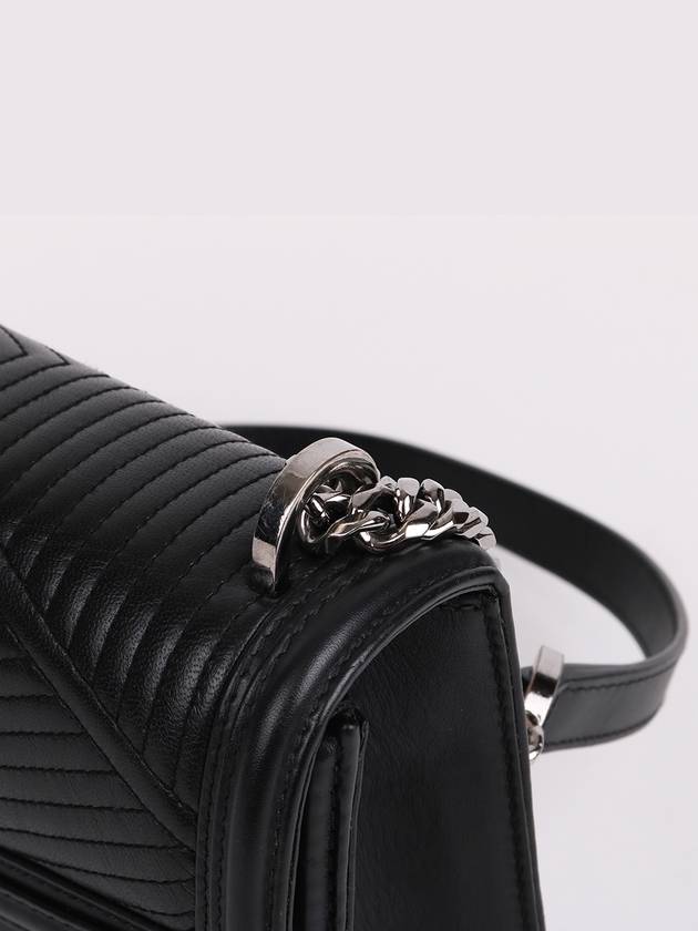 Serpenti black blast chain shoulder bag - BVLGARI - BALAAN 6