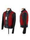 Leather Sleeve Woolen Quilted Vest - DSQUARED2 - BALAAN 2