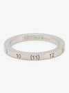 Number Logo Slim Ring Silver - MAISON MARGIELA - BALAAN 2