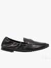 Ballet Double T Napa Leather Loafers Black - TORY BURCH - BALAAN 2