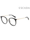 Glasses Frame VES A45F 0A01 Round Metal Men Women - ESCADA - BALAAN 2