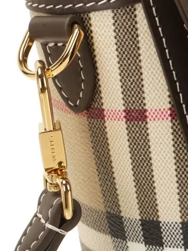 Top Handle Note Tote Bag Military Archive Beige - BURBERRY - BALAAN 9