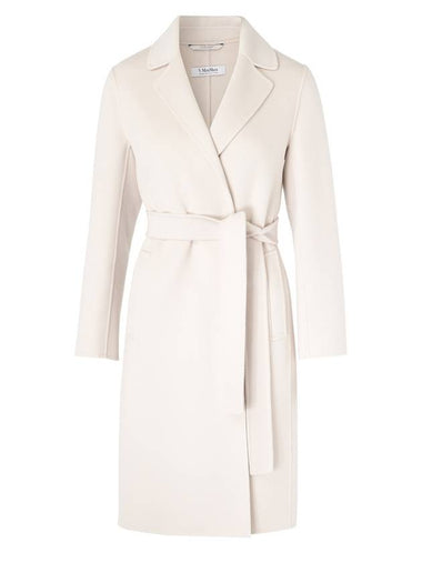 Pauline Wool Single Coat White - S MAX MARA - BALAAN 1