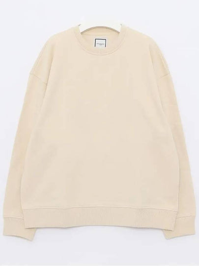 Leather Patch Sweatshirt Ivory - WOOYOUNGMI - BALAAN 2