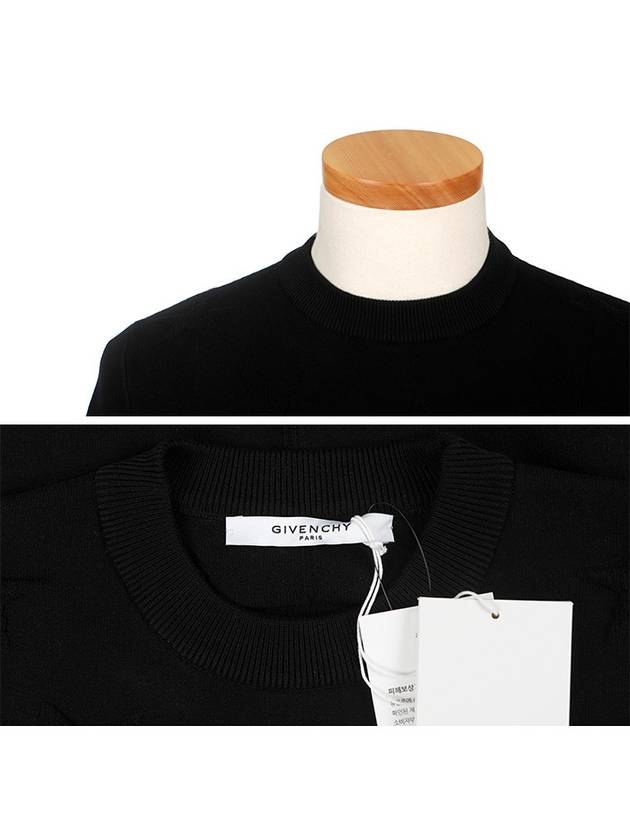 Men, Women 7502 502 001 Black Star Point Black Knit - GIVENCHY - BALAAN 4