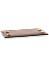 Rockstud Card Wallet Brown - VALENTINO - BALAAN 6