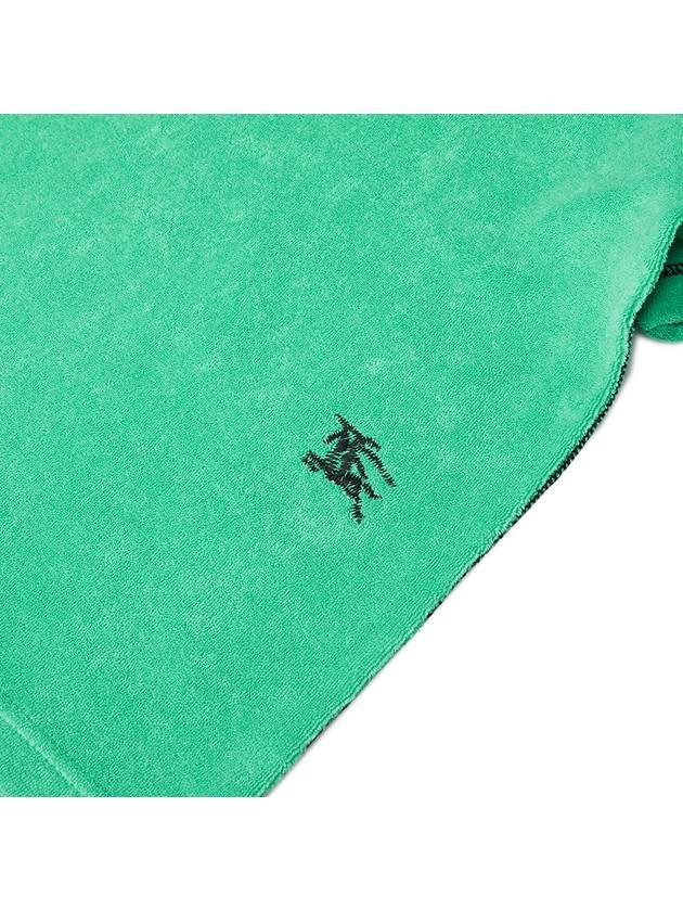 Kids Rolfe EKD Polo Short Sleeve T-Shirt Green - BURBERRY - BALAAN 5