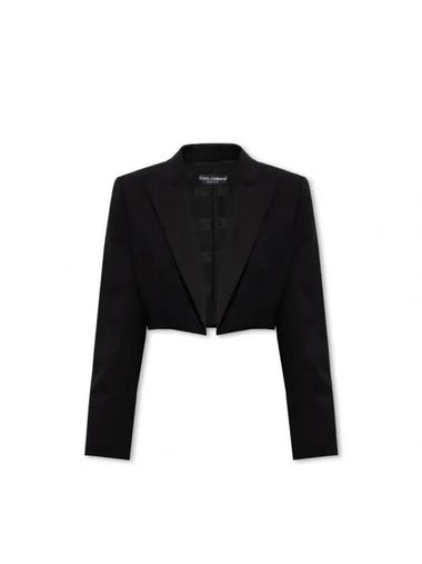 Women's Crop Blazer F29VHT FUBE7-N0000 - DOLCE&GABBANA - BALAAN 1