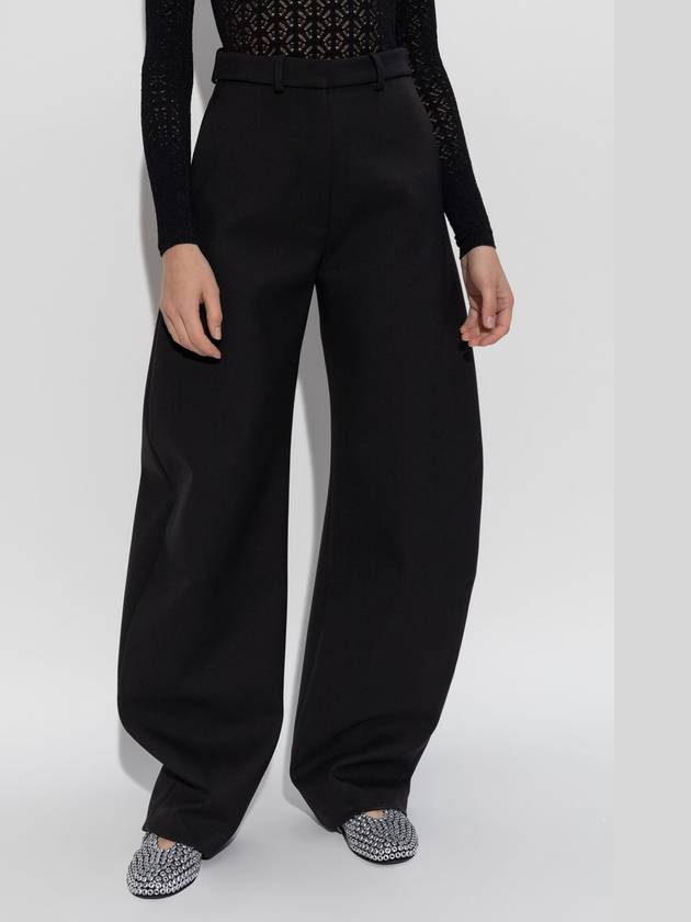 Alaïa Wool Trousers, Women's, Black - ALAIA - BALAAN 3