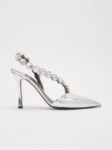 24SS Sandals 810365E001588162 SILVER - STELLA MCCARTNEY - BALAAN 1