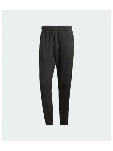 Trefoil Essentials Waffle Track Pants Black - ADIDAS - BALAAN 1