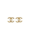 CC Logo Earrings Gold - CHANEL - BALAAN 1