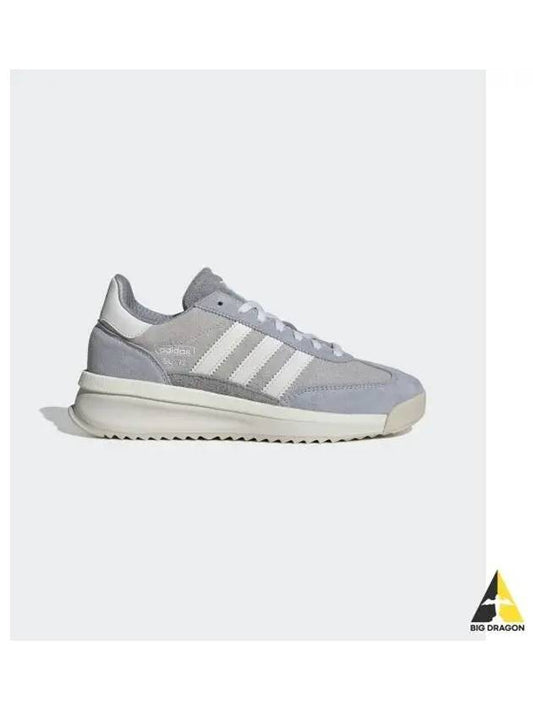 SL 72 RTN Original Low Top Sneakers Gray - ADIDAS - BALAAN 2