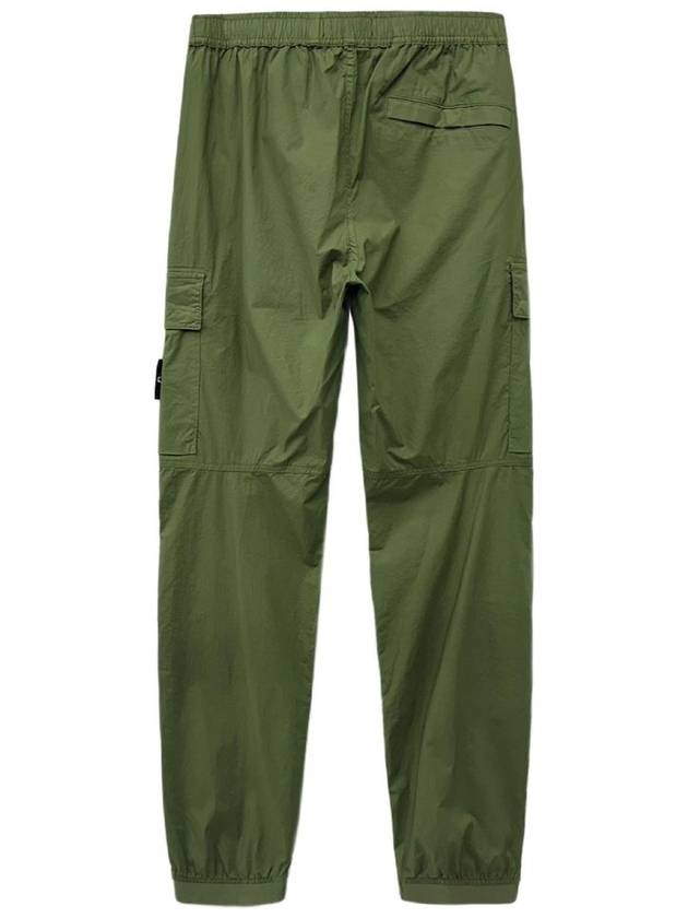 Men's Tella Paracadute Regular Fit Cargo Pants Khaki - STONE ISLAND - BALAAN 3