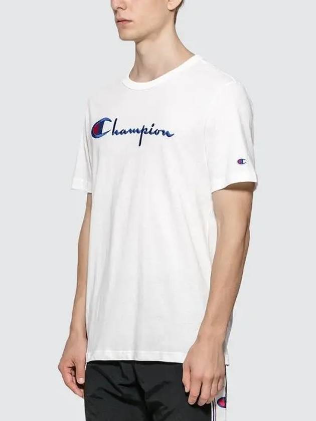 Big Script Short Sleeve TShirt 210972 - CHAMPION - BALAAN 6