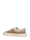 TORTUGA GG detail canvas low sneakers - GUCCI - BALAAN 4