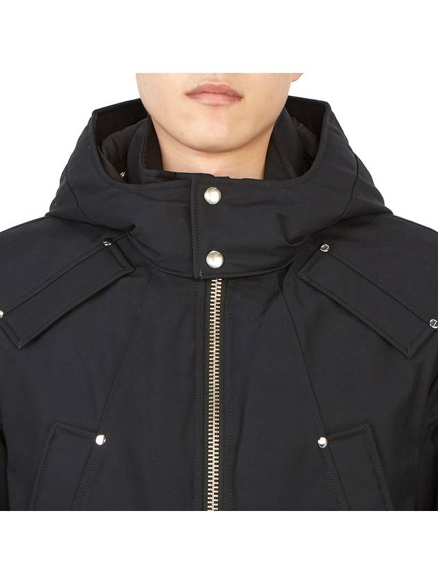 Ballistic Hooded Down Bomber Padding Navy - MOOSE KNUCKLES - BALAAN 10