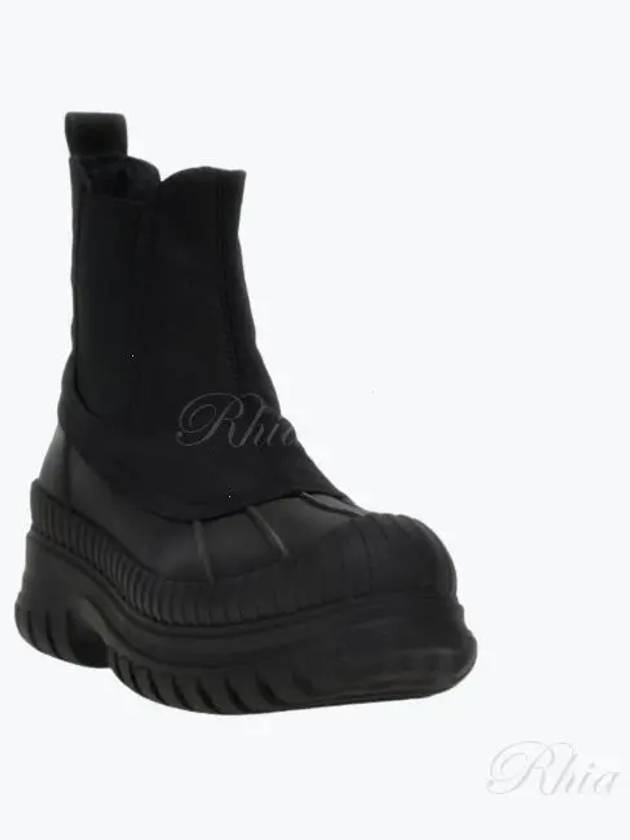 Outdoor Chelsea Boots Black - GANNI - BALAAN 2