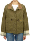 Crowdon Showerproof Jacket Green - BARBOUR - BALAAN 4