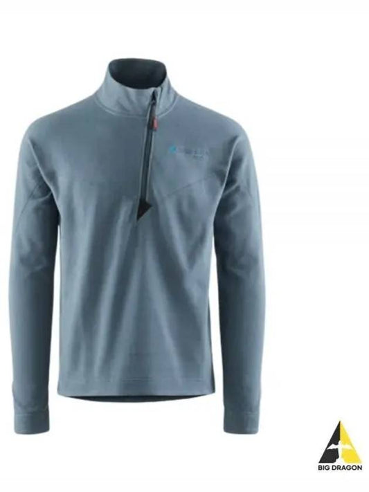 Sigin Half Zip Sweater Man Whistle Blue 10288 667 - KLATTERMUSEN - BALAAN 2