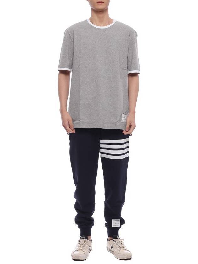 Men's Classic Loopback Engineered 4 Bar Classic Sweatpants Navy - THOM BROWNE - BALAAN 4