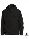 Gabardine Lens Long Sleeve Anorak Black - CP COMPANY - BALAAN 2