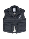 UniseGoose Down Padded Dark Vest - PEOPLE OF THE WORLD - BALAAN 2