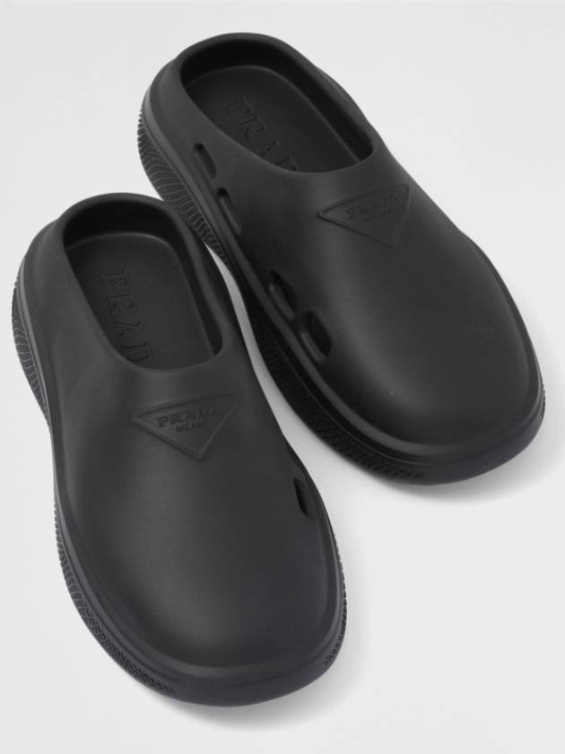 Foam Rubber Mule Black - PRADA - BALAAN 2