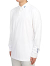 Men's Tour Tech Long Sleeve Polo Shirt White - J.LINDEBERG - BALAAN 3