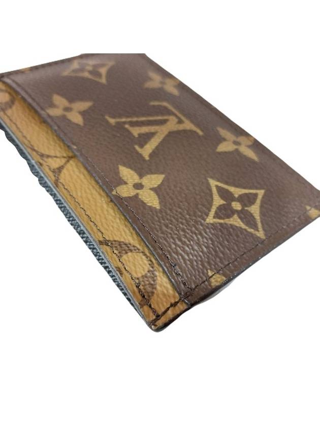 Monogram Reverse Canvas Card Wallet M69161 - LOUIS VUITTON - BALAAN 6