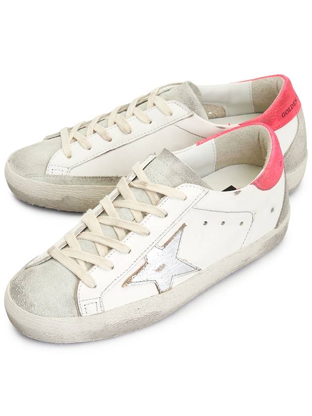 Superstar Low Top Sneakers Pink Silver White - GOLDEN GOOSE - BALAAN 2