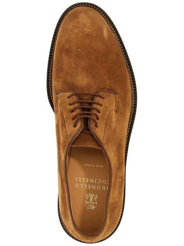 Brunello Cucinelli Suede Derby - BRUNELLO CUCINELLI - BALAAN 4