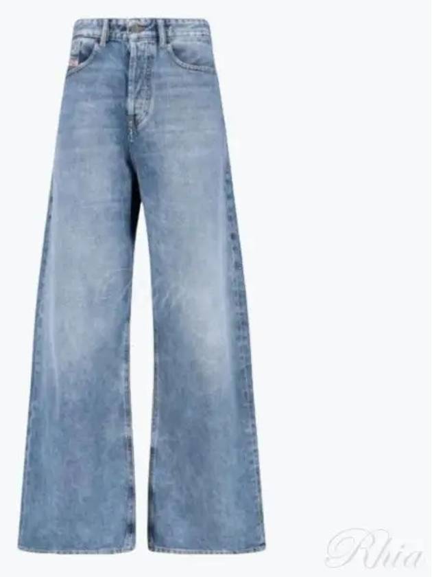 1996 Desire Relaxed Wide Jeans Light Blue - DIESEL - BALAAN 2