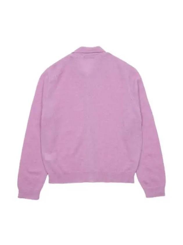 Evening Polo Alpaca Cardigan Pink - OUR LEGACY - BALAAN 3