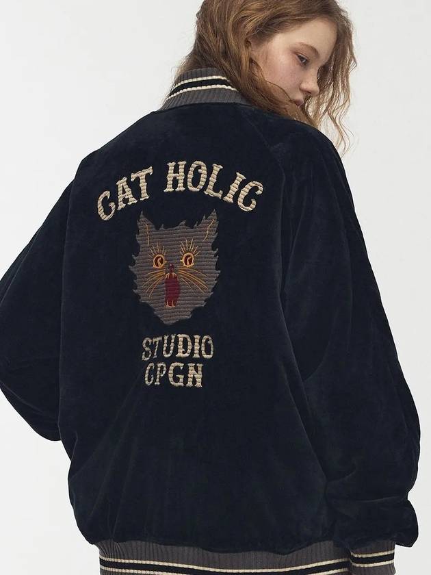 Cat Holic Souvenir Jacket Black - CPGN STUDIO - BALAAN 2