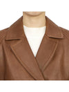 15441021650 ORIA 001 Women s Leather Jacket - MAX MARA - BALAAN 7