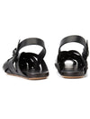 Alfie Intrecciato Leather Mule Sandals Black - BOTTEGA VENETA - BALAAN 7