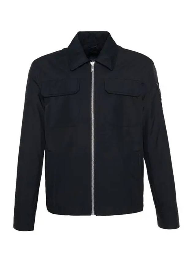 Jacques Logo Patch Jacket Black - MOOSE KNUCKLES - BALAAN 3