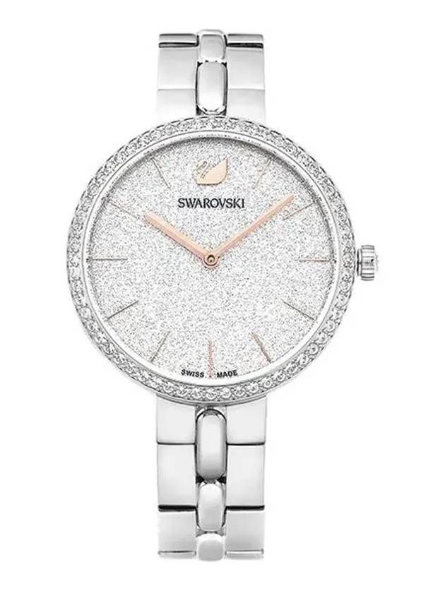 Cosmopolitan Metal Watch Silver - SWAROVSKI - BALAAN 2