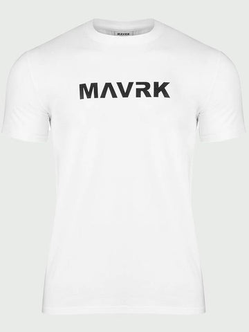 Slim Wide Muscle Fit Short Sleeve T-Shirt White - MAVRK - BALAAN 1