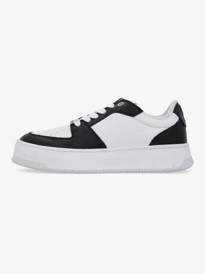 New Lace-Up Arcade Low-Top Sneakers Black White - AMI - BALAAN 2