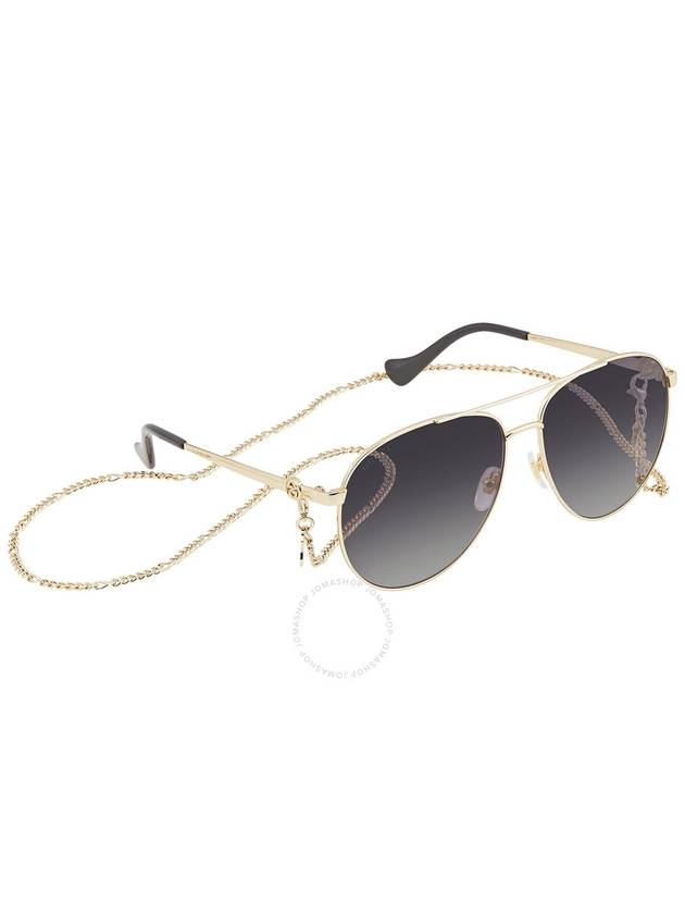 Eyewear Double Bridge Aviator Sunglasses Gold - GUCCI - BALAAN 3