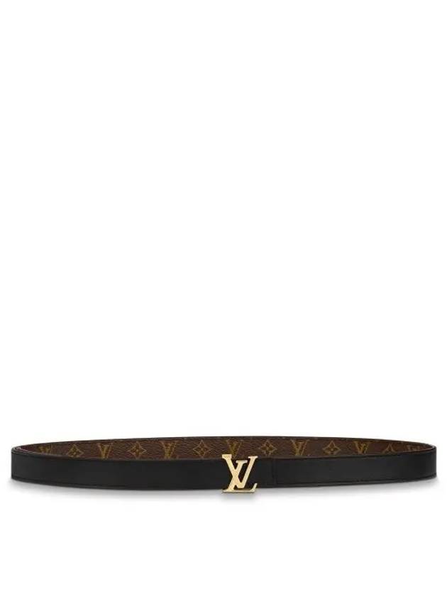 LV Iconic 20MM Reversible Leather Belt Black Brown - LOUIS VUITTON - BALAAN 4