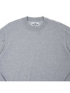 Logo Wappen Knit Top Grey - STONE ISLAND - BALAAN 4