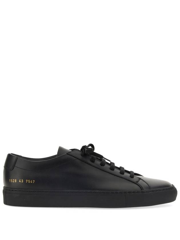 Achilles Low Top Sneakers Black - COMMON PROJECTS - BALAAN 3